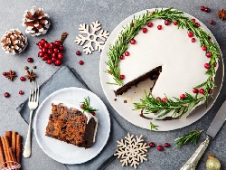     /  (Christmas fruit cake) -   